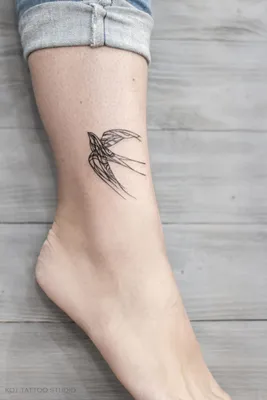 Изящная тату на щиколотке... - Inkspired Tattoo Ukraine | Facebook