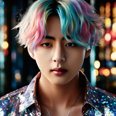 Mw_bangtan Постер БТС BTS плакат Ким Тэхен Ви Kim Taehyung V