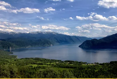 Телецкое озеро (Горный Алтай), карта, водопады, фото | Fishong