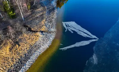 Фотографии : Горный Алтай : Базы на Телецком озере : Гостевой дом «Агаш» : Телецкое  озеро зимой