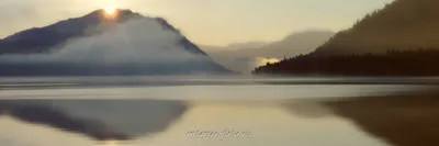 Телецкое озеро. Вода и лед. — Алтайский биосферный заповедник