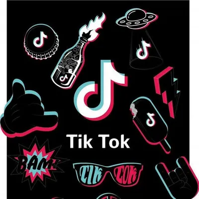 Tik Tok logo Stock Photo - Alamy