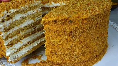 Медовик: классический рецепт торта от Шефмаркет