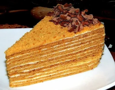 Лучший классический рецепт торта медовик. | Живи вкусно | Дзен