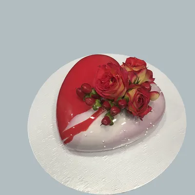 Муссовый торт Сердце №889 по цене: 2500.00 руб в Москве | Lv-Cake.ru