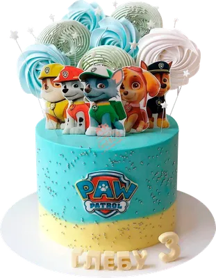 Щенячий патруль торт | Paw patrol birthday cake, Paw patrol cake, Paw  patrol birthday decorations