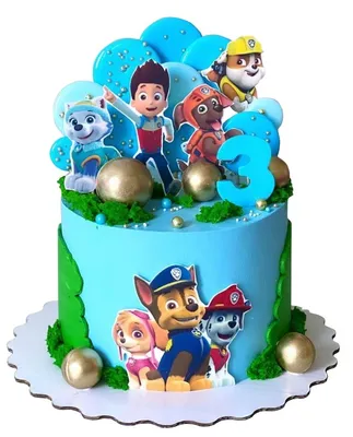 Торт щенячий патруль | Paw patrol birthday cake, Paw patrol cake, Boy  birthday cake