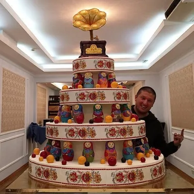 10 гигантских тортов Рената Агзамова: \"Такое нельзя есть!\" | 7я.ру | Дзен