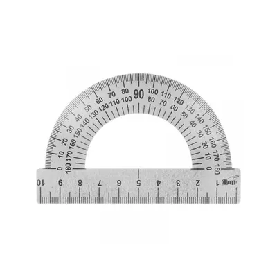 Транспортир с линейкой 200 мм Inforce 06-11-64 - выгодная цена, отзывы,  характеристики, фото - купить в Москве и РФ