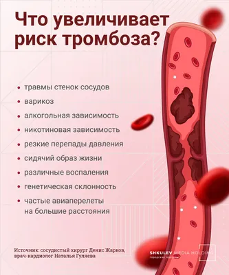 Симптомы тромбов в организме: как узнать, что пора принимать меры - 26  августа 2023 - НГС