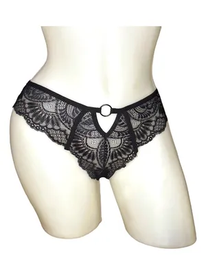 Женские трусы бразилиана в сетку на резинке Brasilian Briefs Net 2201/40  Giulia (black) купить в интернет-магазине чулков и колготок GIULIA -  Kolgot.net