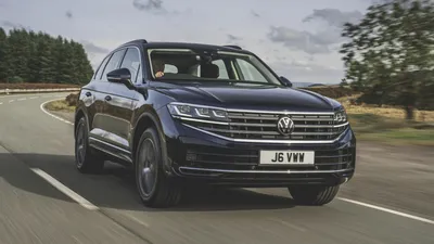 Volkswagen полностью рассекретил обновленный Touareg - Российская газета