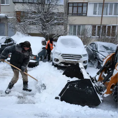 Уборка снега в Солнечногорске от 1490 р/ч. Заходите!