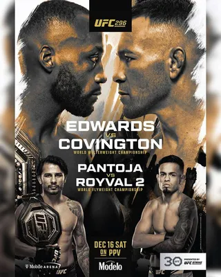 UFC Announces Updates To UFC 296: Edwards vs Covington | UFC