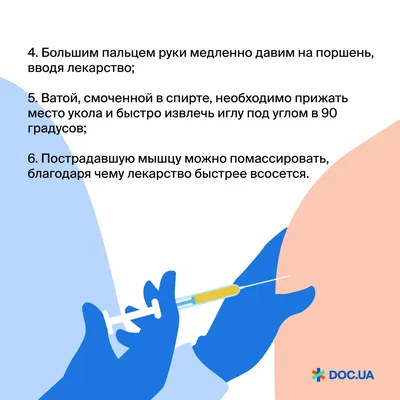 Как сделать укол правильно: внутримышечно в ягодицу, укол самому себе в ногу