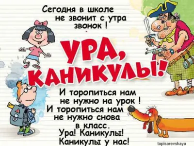 Набор для оформления \"Ура. Каникулы!\", 9 элементов - купить за 379 руб |  Москва | УстройПраздник.ру