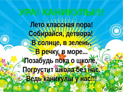 Дружный улей: Ура! Каникулы!