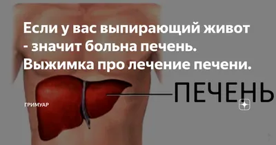 Признаки увеличенной печени: симптомы и диагностика