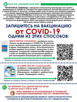 ВАКЦИНАЦИЯ ОТ COVID-19 — ГБУЗ Городская поликлиника 23 г. Краснодар