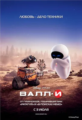 ВАЛЛ·И (2008) смотреть онлайн бесплатно