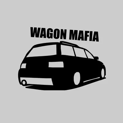 Наклейка \"Wagon MAFIA: ВАЗ 2111\"