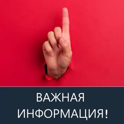 Важная информация