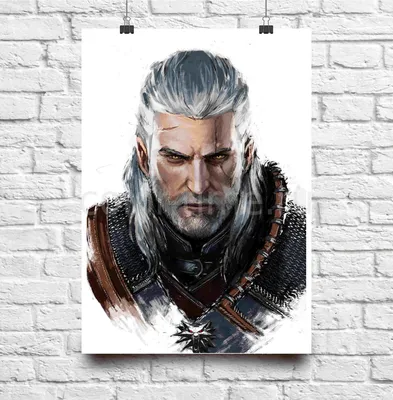 Постер № 67 Ведьмак Геральт ( The Witcher)