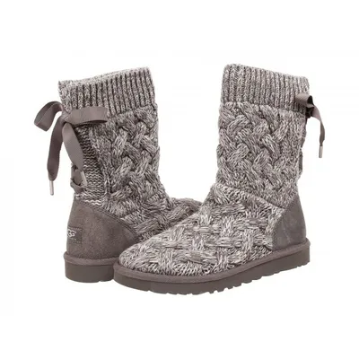 UGG Australia Isla Grey Вязаные угги Исла серые | Оригинальные угги UGG  Australia