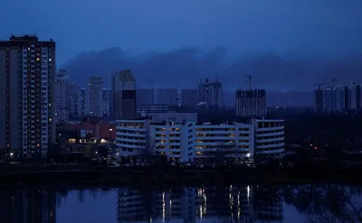 Парк города Харькова Sarzhyn зимних видов с воздуха яр Стоковое Изображение  - изображение насчитывающей средства, город: 211606203