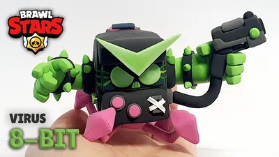 Brawl Stars - Virus 8-Bit has arrived to take over Brawl! Which side are  you on? 👾👿 | Facebook