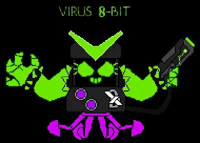 Virus 8-Bit fanart / Free to use meme template. Enjoy! : r/Brawlstars