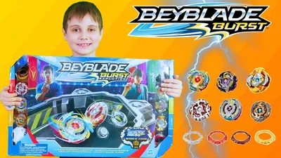 САМАЯ БОЛЬШАЯ БЕЙБЛЭЙД АРЕНА от Хасбро Обзор Битва QR Code Ultimate stadium  Beyblade Burst - YouTube