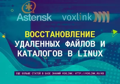 Восстановление удаленных файлов и каталогов в Linux - Asterisk IP-телефония