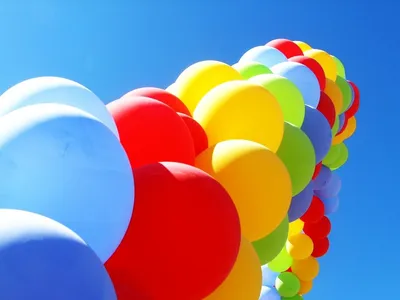 Гелиевые шары \"Хром Рефлекс\" с дождиком - воздушные шары во Владимире с  доставкой