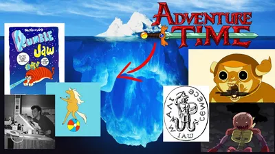 Разбор Айсберга Время Приключений / Adventure Time Iceberg Explained -  YouTube