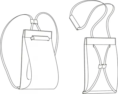 Сумка-рюкзак. Инструкция по пошиву и печати выкроек | Шить просто — Выкройки -Легко.рф