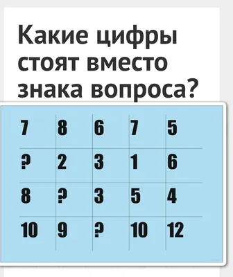 Каверзные головоломки: проверь себя и попробуй решить