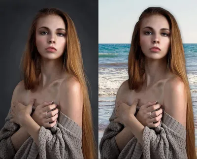 Заменить фон на фото онлайн с помощью фоторедактора RetouchMe