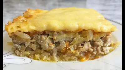 Картофельная запеканка с мясом - пошаговый рецепт с фото на Готовим дома