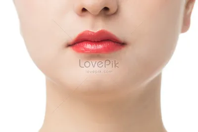 Красивые женские губы крупным планом - обои для рабочего стола, картинки,  фото