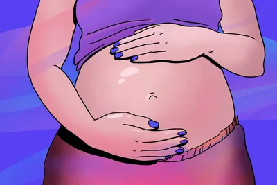 Когда начинает расти живот при беременности - Горящая изба