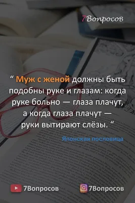 Мудрые цитаты. Цитаты о муже и жене. | Мудрые цитаты, Семейные цитаты,  Случайные цитаты