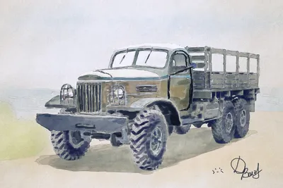 Военные модификации ЗИЛ-157 - КОЛЕСА.ру – автомобильный журнал