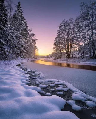 Красивая зимняя природа - 78 фото