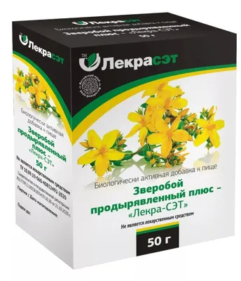 Зверобой продырявленный, трава 50гр ЛекраСэт (Hypericum perforatum L.) |  Интернет-магазин \"Сила природы\"