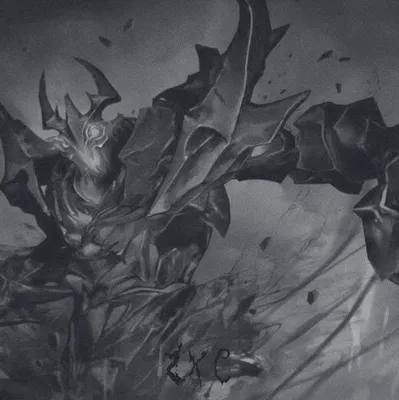 Video wallpaper Shadow fiend dota 2 zxc demon (Anime)